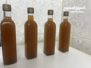  2 خل تفاح طبيعي 100٪؜