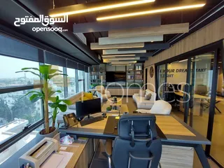  6 مكتب على اجمل اطلالات عمان للايجار في عبدون بمساحة 100م