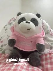  1 دميه الدب الأبيض