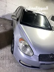  1 هنداي فيرنا 2006 متور 1400 خاليه من ضربات الشصي والقص شاشه فرش كلشي موجود