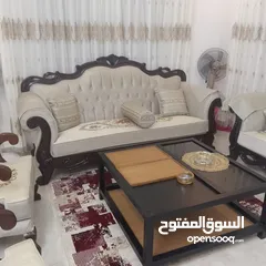  5 طقم كنب بحالة الوكالة استعمال 6 مرات