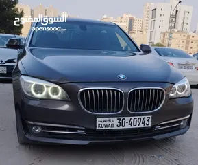  5 BMW 740Li موديل 2014 في قمة النظافة