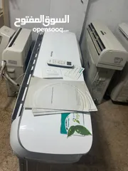  7 مكيفات مستعمله بحاله ممتازه