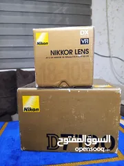  3 كاميرا نيكون 7100 d مع عدستها الاصليه وكاله و جميع اكسسواراها الاصلية