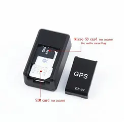  7 جهاز GPS  صغير الحجم متعدد الوظائف لتحديد المواقع و عمليات التنصت  وحماية الأغراض المهمة من السرقة ي