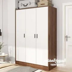  1 كنتور 3 باب خشب MDF   القياسات :  العمق 45 سم * العرض 120 سم * الارتفاع 182 سم