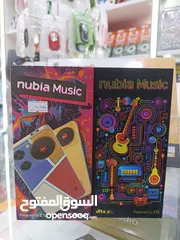  6 جهاز جديد بالكرتونة لعشاق الموسيقى رام 12 جيجا 128  NUBIA Music