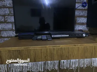  4 عرض خاص جوز سمعات + بور 1500 وط + DVD + رسيفر مجك +شاشة سامسونج 32 بحالة الوكالة جميعهم  بس 200 دينا