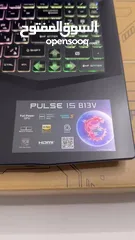  4 لابتوب مستعمل 4 اشهر من ضمان شركة سنة  Msi pulse 15 B13VFK