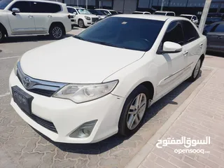  4 تويوتا كامري 2015 ابيض خليجي Toyota Camry 2015 GCC White