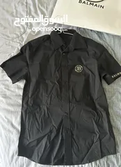  1 Black Balmain shirt (قميص بالمان اسود)