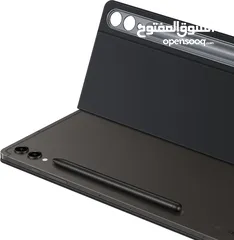  2 SAMSUNG Galaxy Tab S9 FE+ S9 + Book Cover Keyboard كفر تابلت سامسونج اس 9 بلس اس 9 بلس اف ي