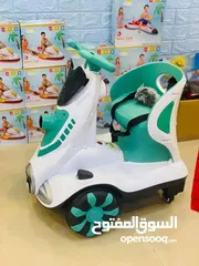  6 سكوتر الصابون بطاريتين 12 فولت