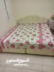  1 King size bed and medicated mattress from raha
