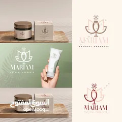  3 تصميم شعارات logo - لوجو / هويه بصريه - بزنس كارد ـ دعوات افراح الكترونيه - بروفايل كومباني