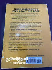 2 The subtle art of not giving a F***(50L.E) used book كتاب مستعمل