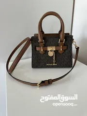  5 Michael kors hamilton extra small logo satchel bag شنطة مايكل كورس