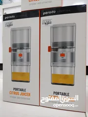  1 PORODO LIFESTYLE PORTABLE CITRUS JUICER EFFICIENT JUICE EXTRACTION