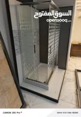  1 شروات بلاط مشكل داخل معرض للبيع بسعر مغري جدا وشاور حمام زجاج مع ارضيه جديد للبيع