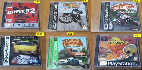  8 Original PlayStation 1 Ps2 Games and others