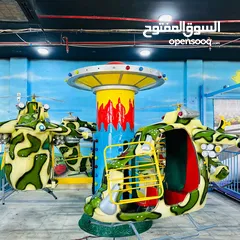  1 مدينة ملاهي والالعاب  كامله للبيع بدون الموقع
