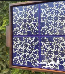  8 خزفيات اطقم صواني اكواب