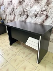  2 مكتب تفصيل بسعر المصنع خشب لامينت مستورد 120*60 باقل سعر بالمملكه مع وحده ادراج معلقه