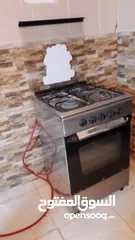  2 فرن غاز مستعمل اربع عيون بحاله جيده شغاله 100%