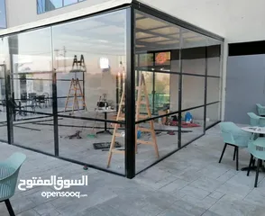  20 شوادر ومظلات خارجية واشرعة وبيرجولا وجميع مستلزمات التظليل الخارجي تنجيد مراجيح واطقم راتان
