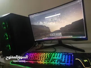  1 قول ماشاء الله  جهاز مش للكل للناس  اللي بدها أداء يشيل قوة تشتغل تجمعية pc بتخدم شاربك