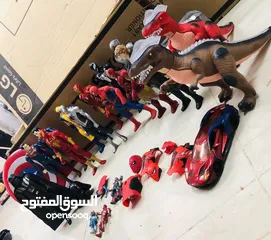  3 للبيع: مجموعة ضخمة من شخصيات الأكشن