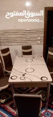  3 طاوله طعام فخمه استعمال خفيف