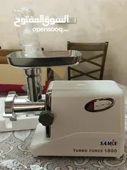  3 ماكينة فرم اللحمة ماركة ساميكس