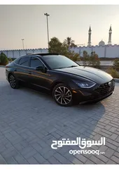  1 HYUNDAI SONATA 1600CC TURBO 2020 USA  FULL OPTION