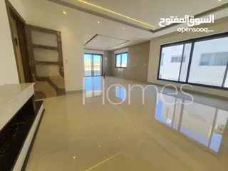  3 شقة اخير مع روف دوبلكس للبيع في قرية النخيل بمساحة اجمالية 260م