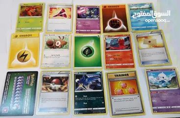  6 Pokemon cards yu-gi-oh cards