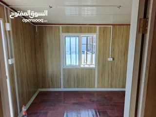 10 كرفانات مناسبه للمزارع وغرف متنقله بعدة قياسات للبيع