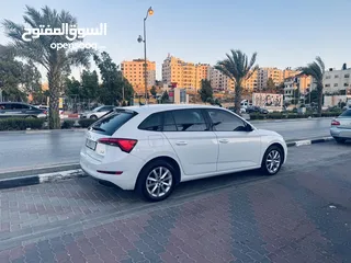 2 سكودا سكالا بنزين برايفيت اوتومات موديل 2023 جديده اصل شركه عداد صغير يد 1