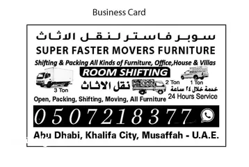  1 abu Dhabi movers PACKERS shifting services