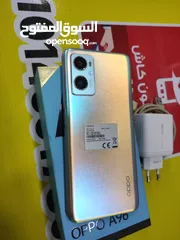  1 oppo a96 256/8 حاله الزيرو