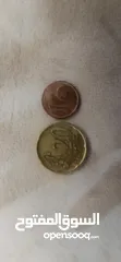  5 عملات ورقيه و معدنيه
