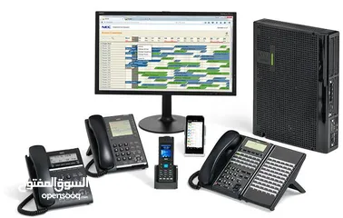  12 Xontel IP telephony system, مقسم زونتيل, call center, telephone, مقاسم, pbx, NEC