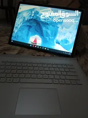  6 Microsoft Surface book 3 15", 16GB Ram, 256GB NVMe, NVIDIA 1660Ti, 4K UHD Touch   حالة الجديد ومكفول