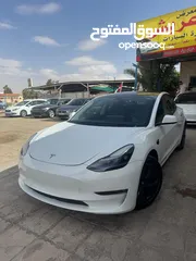  6 تيسلا موديل 3 ستاندر بلس بحالة ممتازة للبيع
