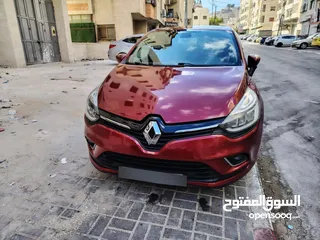  1 رينو كليو 2018 ديزل 1500 تيربو تامين شامل وترخيص لاخر شهر 4 2026