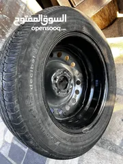  2 جنط 16مع كوشوك نظيف للبيع