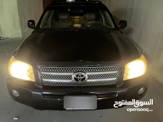  5 تويوتا هايلاندر فل كامل بحالة ممتازة 2006