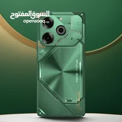 6 Tecno pova 6 pro 5g مستعمل بحالة ممتازة شبه الوكالة مع كامل ملحقاته السعر قابل للتفاوض