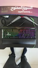  1 CORSAIR K95 RGB PLATINUM PREMIUM GAMING KEYBOARD  EXCELLENT QUALITY  FOR SERIOUS GAMERS