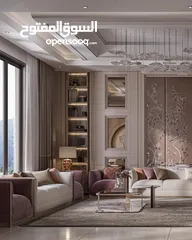  22 تصميم اعمال جبس وصبغ والديكورات